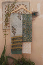 Sage Floral and Green Meadow Hand Block Printed Cotton Suit with Dupatta